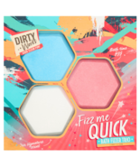 Dirty Works: Fizz Me Quick Bath Fizzer Trio - Coral Teal White Shimmer 2... - $263.24 MXN