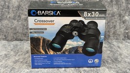 New BARSKA AB13530 Crossover 8x30 Waterproof Binoculars for Sports, Boating - $18.99