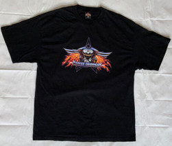 Harley Davidson 2XL Short Sleeve Black T-Shirt Missoula MONTANA USA - $29.69