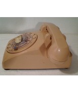Vintage Light Beige Color Bell System AT&amp;T Desktop Rotary Telephone Phon... - $25.00