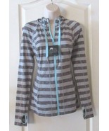 Lukka Active Full Zip Hooded Jacket Smokey Gray  Women&#39;s Sz S-XXL NWT MS... - $23.74