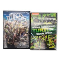 Teenage Mutant Ninja Turtles DVD 1 Movie,  Cartoon Lot of 2 - $10.90