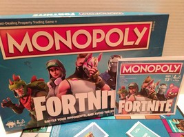 MONOPOLY Fortnite Edition Board Game Original - $13.00