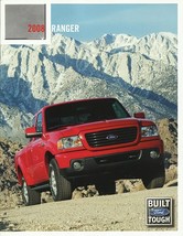 2008 Ford RANGER sales brochure catalog 08 US XLT Sport FX4 - £6.29 GBP