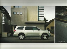 2008 Toyota SEQUOIA sales brochure catalog 08 US Platinum - £6.39 GBP