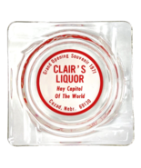Clairs Liquors Hay Capitol of World Vtg AshTray 1971 Opening Souvenir Co... - £28.15 GBP