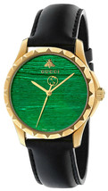 GUCCI G-Timeless Malachite Green Dial Men&#39;s Watch YA126463 - £432.48 GBP