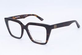 New Balenciaga Bb 0130O 005 Polished Havana Authentic Frames Eyeglasses 53-17 - £127.83 GBP