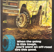 1984 Uniroyal Laredo LTL Tires Advertisement Vintage Automobilia Supply ... - $28.11 CAD