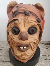 Vintage 1983 Star Wars ROTJ Wicket the Ewok Don Post Halloween Mask Warrick Wow - £31.65 GBP