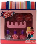 1 Gossip Girlz Chit Chat A Contains 2 Flower Lip Gloss Pot 3 Nail Polish... - €6,07 EUR