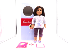 American Girl Doll Truly Me Nbr 25 18&quot; Doll Light Skin Black Hair Brown ... - $79.20