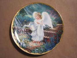 An Angel&#39;s Gift Collector Plate Dona Gelsinger Garden Blessings Child Angel - £19.97 GBP