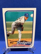 1989 Topps - #550 Orel Hershiser - $14.85