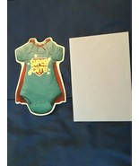 Carton Cards Super New Baby Boy Card w/Envelope *NEW* u1 - $5.99