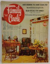 Family Circle Magazine August 1961 Traditional Furniture Decorating - £3.18 GBP