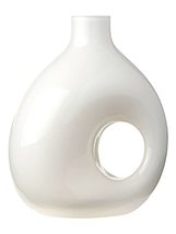 LaModaHome Savana Vase - Cream Boho Rare Design Decorative Unique Centerpiece fo - £66.21 GBP