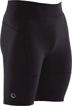 Men&#39;S Premium Compression Sports Short Tights Pants With Leste 3D Cover, 18&quot; L. - £35.90 GBP