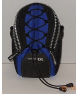 Nintendo DS Carrying Case Black Blue - $190.93 MXN