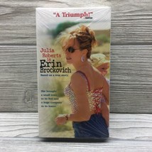 Erin Brockovich VHS New Sealed True Story Great Movie - £5.44 GBP