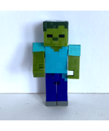 Minecraft Zombie Comic Maker Video Game Action Figure Moveable Poseable 3in - £9.39 GBP