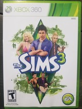 The Sims 3 (Microsoft Xbox 360, 2010) With Manual - £4.42 GBP