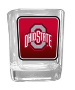 Ohio State Buckeyes Shot Glass Square NCAA College Souvenir Fan Gear Tea... - $56.04 CAD