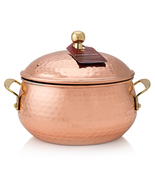 Thymes Simmered Cidar Copper Candle Pot 18oz - £47.55 GBP