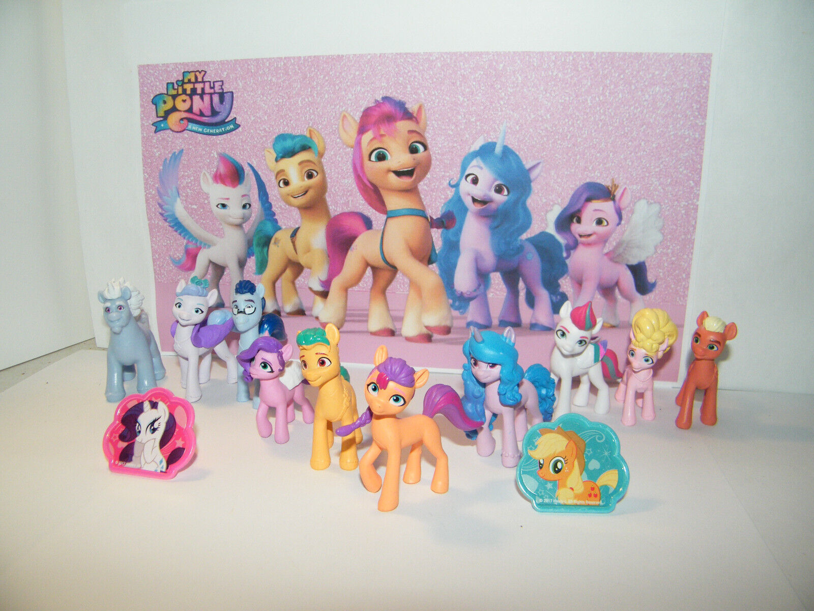 Primary image for My Little Pony: A New Generation Toy Figure Set of 10 and 2 Stickers!