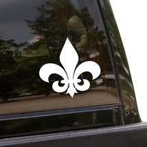 Fleur De Lis Symbol Vinyl Decal Sticker Car Bumper Window Laptop Gift Logo - $5.69