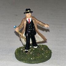 Ral Partha Warhammer Metal Painted Miniature Mafia Fed Agent Detective - $18.97