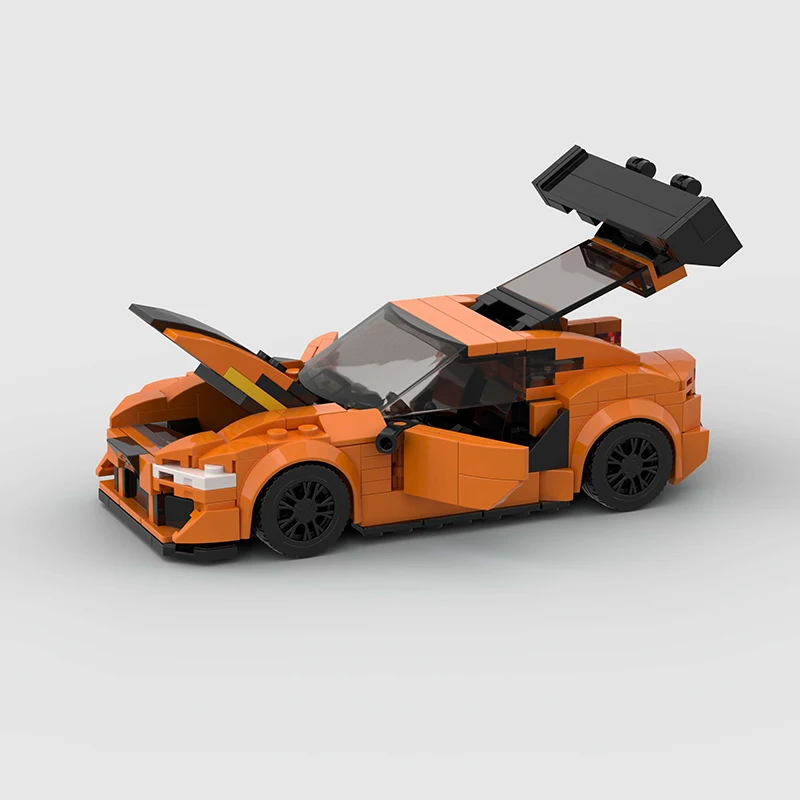 MOC Supra GR Fast &amp; Furious Racing Car City Speed ChaBns Sports Building Blocks  - $43.00