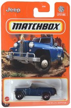 Matchbox 1948 Willys Jeepster, Blue 10/100 - $4.94