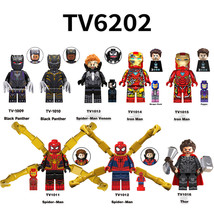 8PCS/Set Venom Series Construction Doll Mini Lego Toy Gift - £14.83 GBP