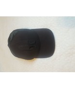 Hurley Hat Cap Snap Back Mesh Trucker Del Mar Icon Solid Black Crease On... - $24.60 CAD