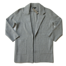 NWT J.Crew Sophie in Heather Gray Open-Front Sweater Blazer Cardigan M $148 - £74.04 GBP