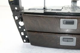 2002-2005 BMW 745i 745LI 760i E65 E66 CENTER CONSOLE STORAGE WOOD TRAY P8189 image 4