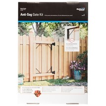 NATIONAL HARDWARE N109-060 ANTI-SAG GATE KIT, BLACK, 3.74&#39;&#39; IN (OPEN BOX) - $505.47 MXN