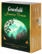 Greenfield Jasmine Dream Green Tea 100 Bags - $18.80