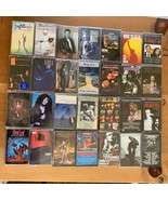 Vintage 80s 90s 28 Cassette Tape Lot Pop Rock Soundtrack Billy Joel Cher... - $70.15 CAD
