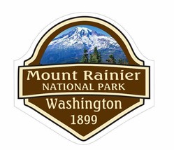 Mount Rainier National Park Sticker Decal R1449 Washington YOU CHOOSE SIZE - £1.52 GBP+