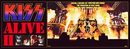 KISS Band 24 x 64 Alive II Full Stage Custom Banner Poster - Rock Music ... - £54.91 GBP