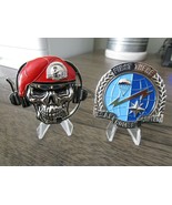 Lot of 2 AFSOC USAF CCT Combat Control Skull &amp; First There Challenge Coins - $52.56 CAD