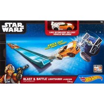 Star Wars -  Blast &amp; Battle  LUKE SKYWALKER Lightsaber Launcher Playset ... - $545.63 MXN