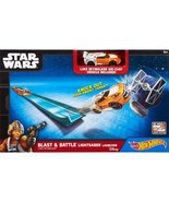 Star Wars -  Blast &amp; Battle  LUKE SKYWALKER Lightsaber Launcher Playset ... - $29.65