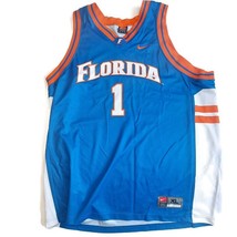 Nike Team NCAA Florida Gators Basketball Jersey #1 Mens Size XL Blue Orange - £42.14 GBP