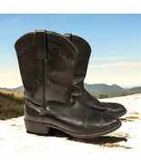 ARIAT Heritage ROPER BLACK COWBOY BOOTS MEN&#39;S Size 10.5D 10008813 - €76,44 EUR