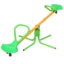 360 Degree Rotation Outdoor Kids Spinning Seesaw Sit and Spin Teeter - £49.58 GBP
