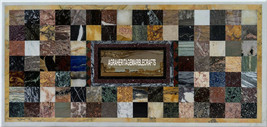 Marble Rectangle Table Dining Top Mosaic Multi Cubes Furniture Home Decor H3934 - £738.60 GBP+