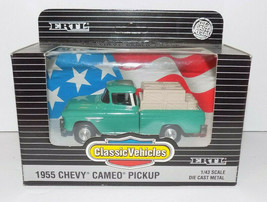 ERTL Classic Vehicles 1955 Chevrolet Cameo Pickup Truck 1:43 Diecast - $11.74